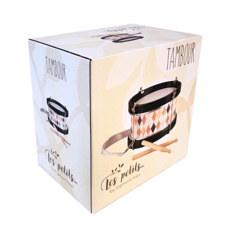 Egmont Toys tamburo legno con tracolla 24 cm