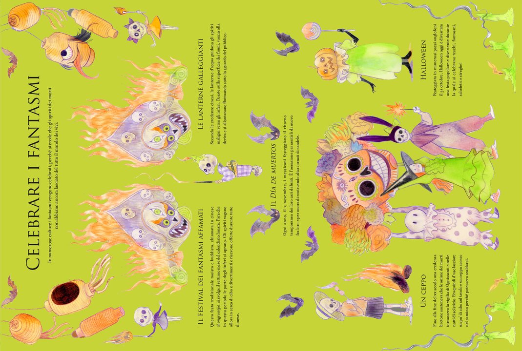 L'Ippocampo Enciclopedia Meraviglioso I fantasmi libro 6 anni