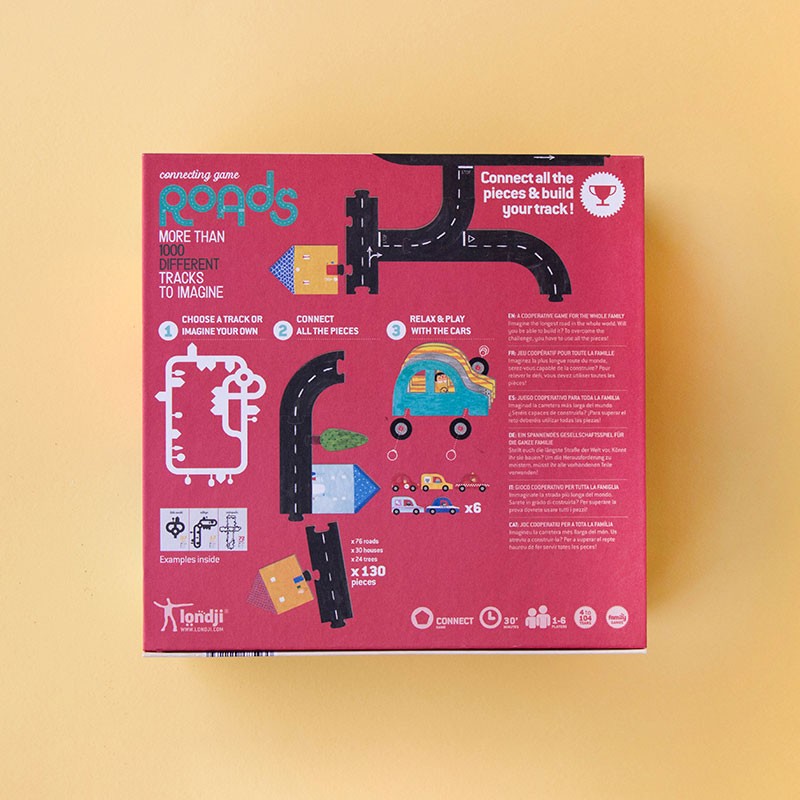 Londji Roads FG014U gioco da tavolo 11 circuiti