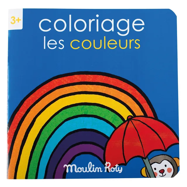 Moulin Roty Les Popipop quaderno da colorare colori 20 pagine
