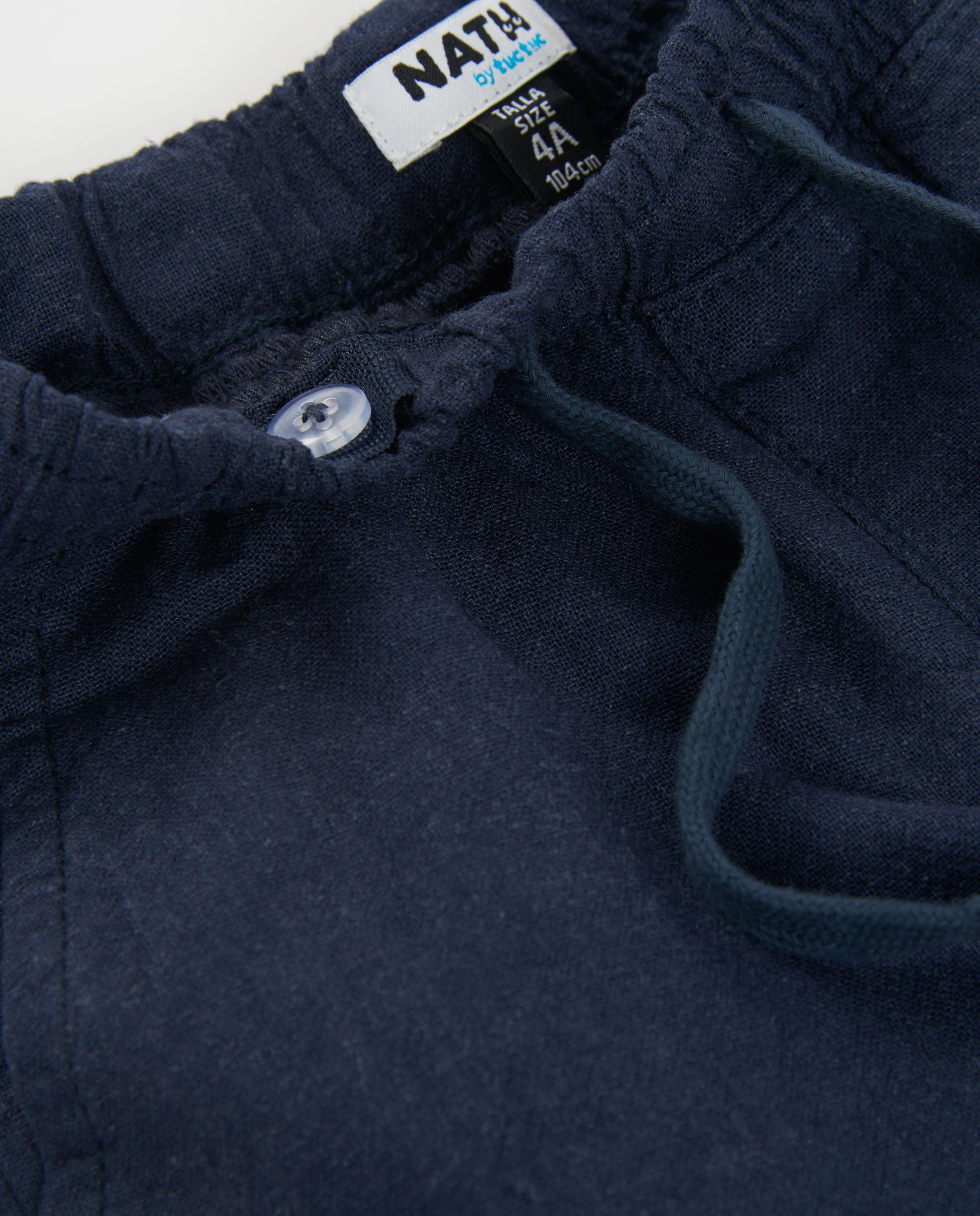 Tuc Tuc pantalone bimbo blu con vita elastica