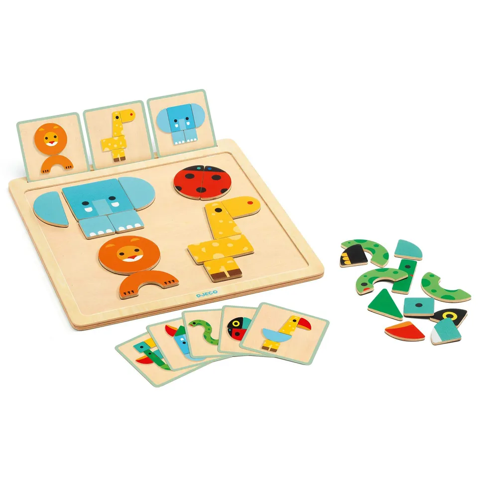 Djeco Géoforme Basique gioco magnetico 24 calamite
