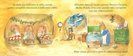Beatrix Potter Il Regalo di Natale libro cartonato Peter Coniglio