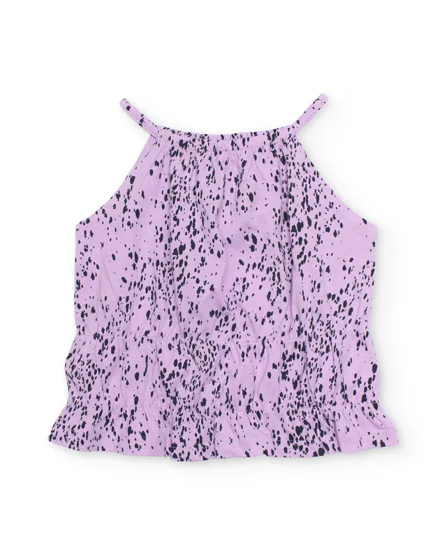 Tuc Tuc top bambina pois lilla leggero