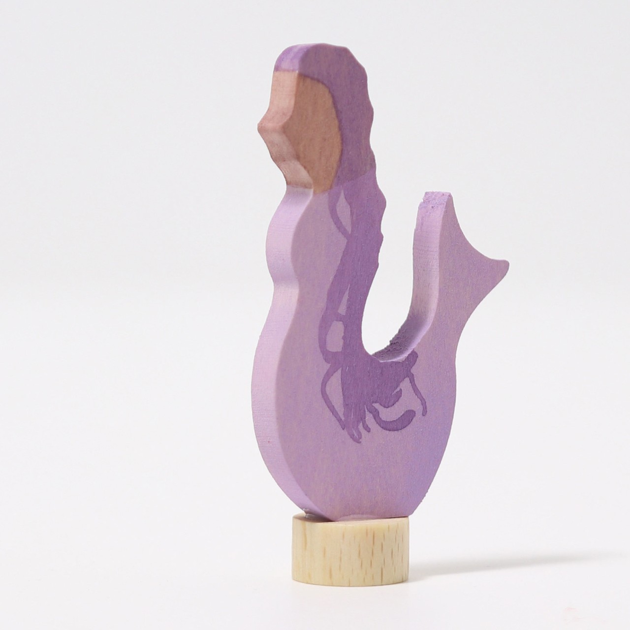 Grimm's Sirena Lilla figura in legno 6 cm dipinta a mano