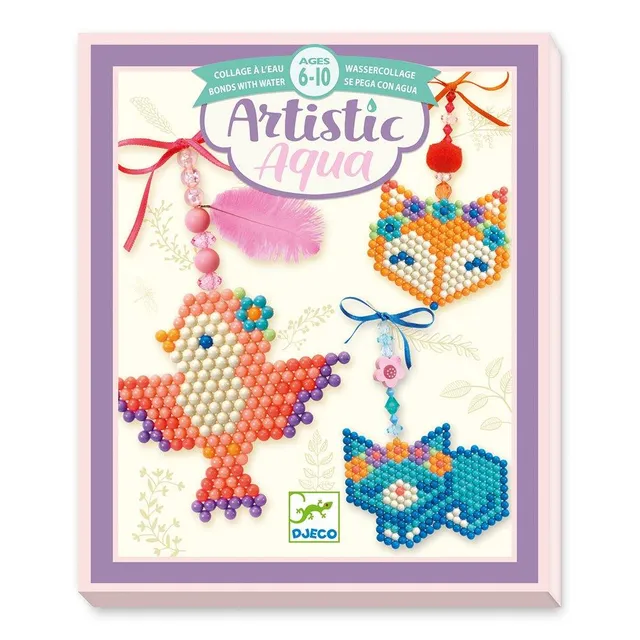 Djeco Country Charm kit perline ad acqua ciondoli