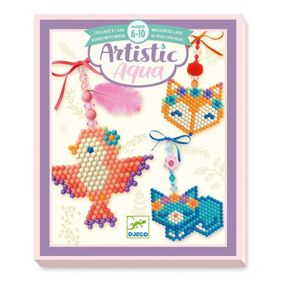 Djeco Country Charm kit perline ad acqua ciondoli