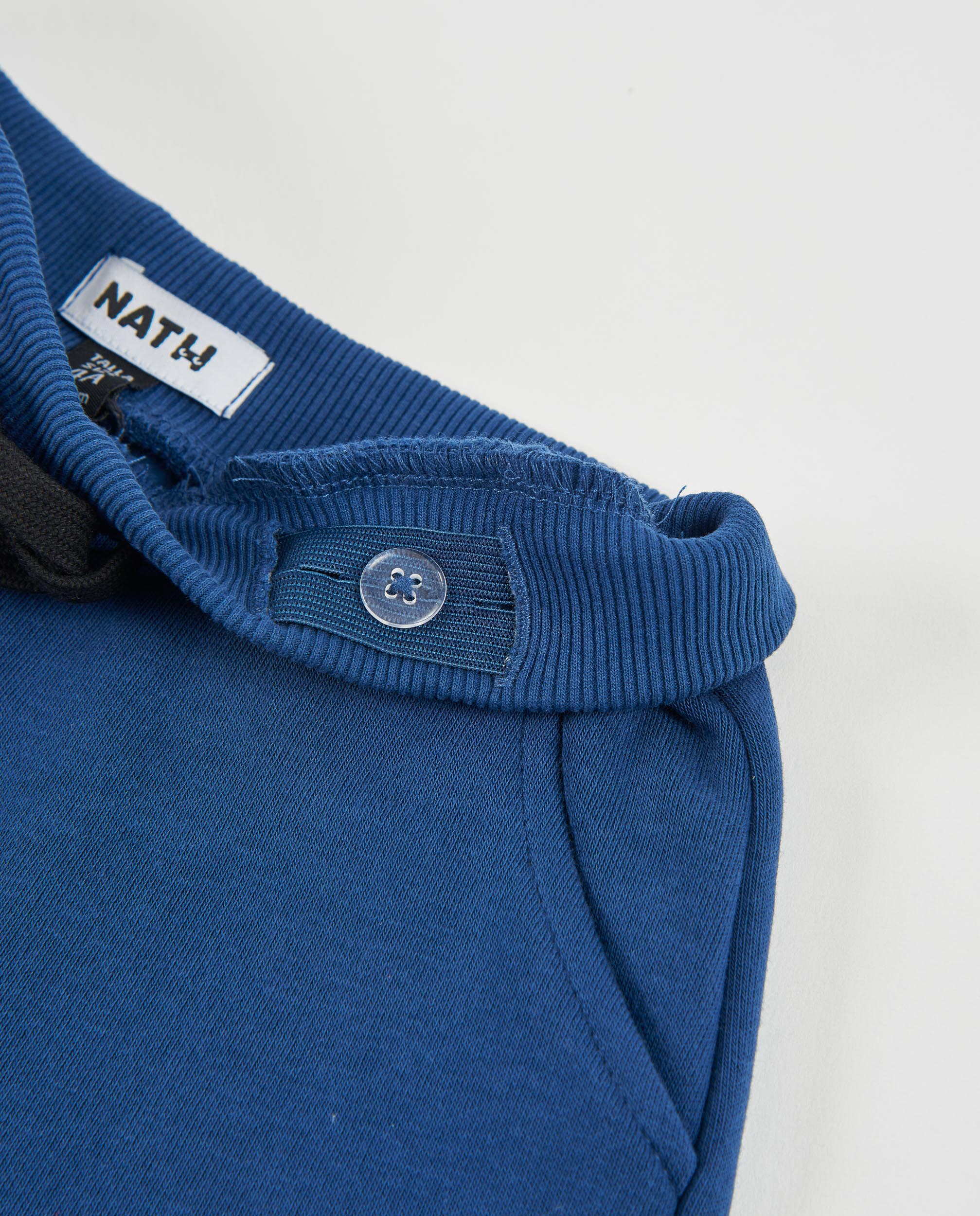 Tuc tuc pantalone tuta felpato cargo blu navy bambino