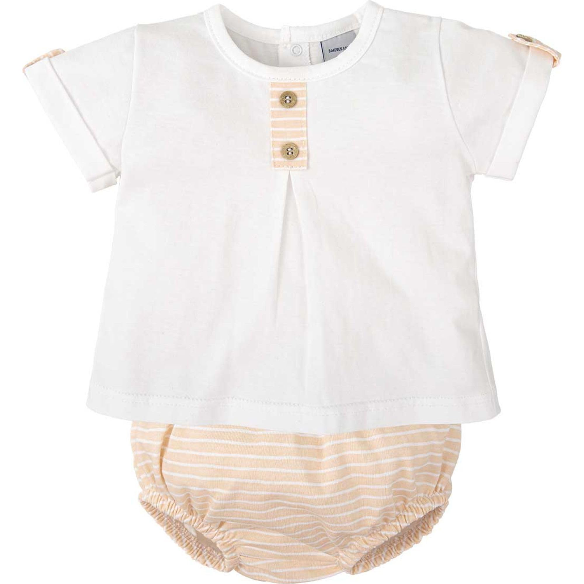 Babidu completino neonata maglia e ranetta cotone 3 anni