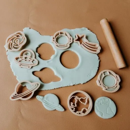 Kinfolk & Co Mini Space formine pasta modellabile 6 pezzi eco