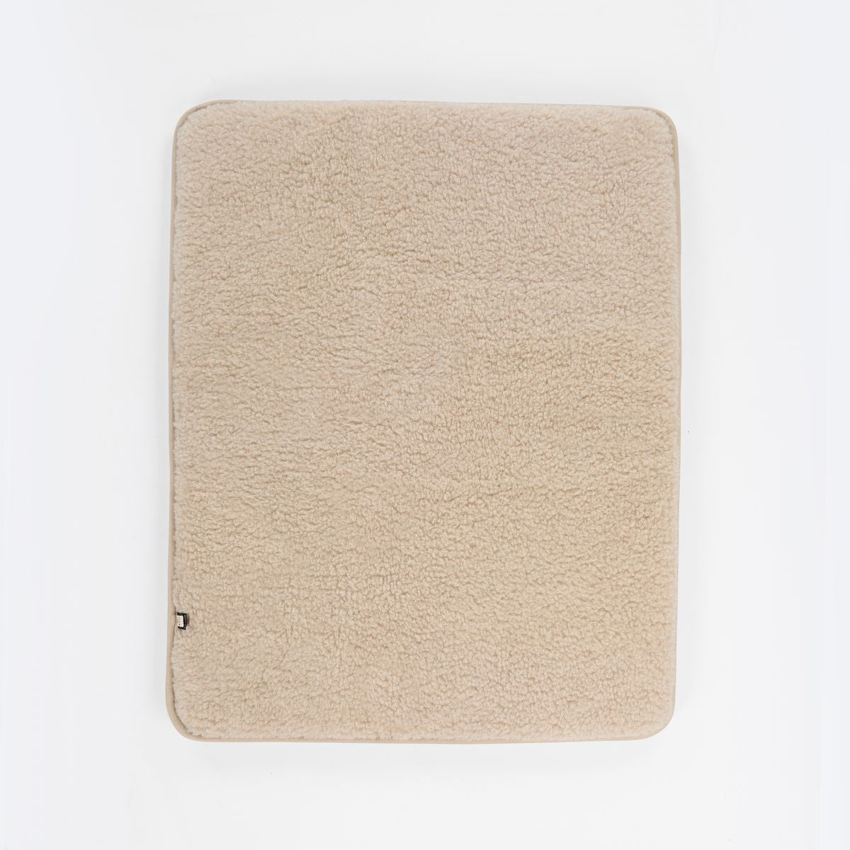 Kico Label tappeto box lana merinos beige 75x95 cm spesso