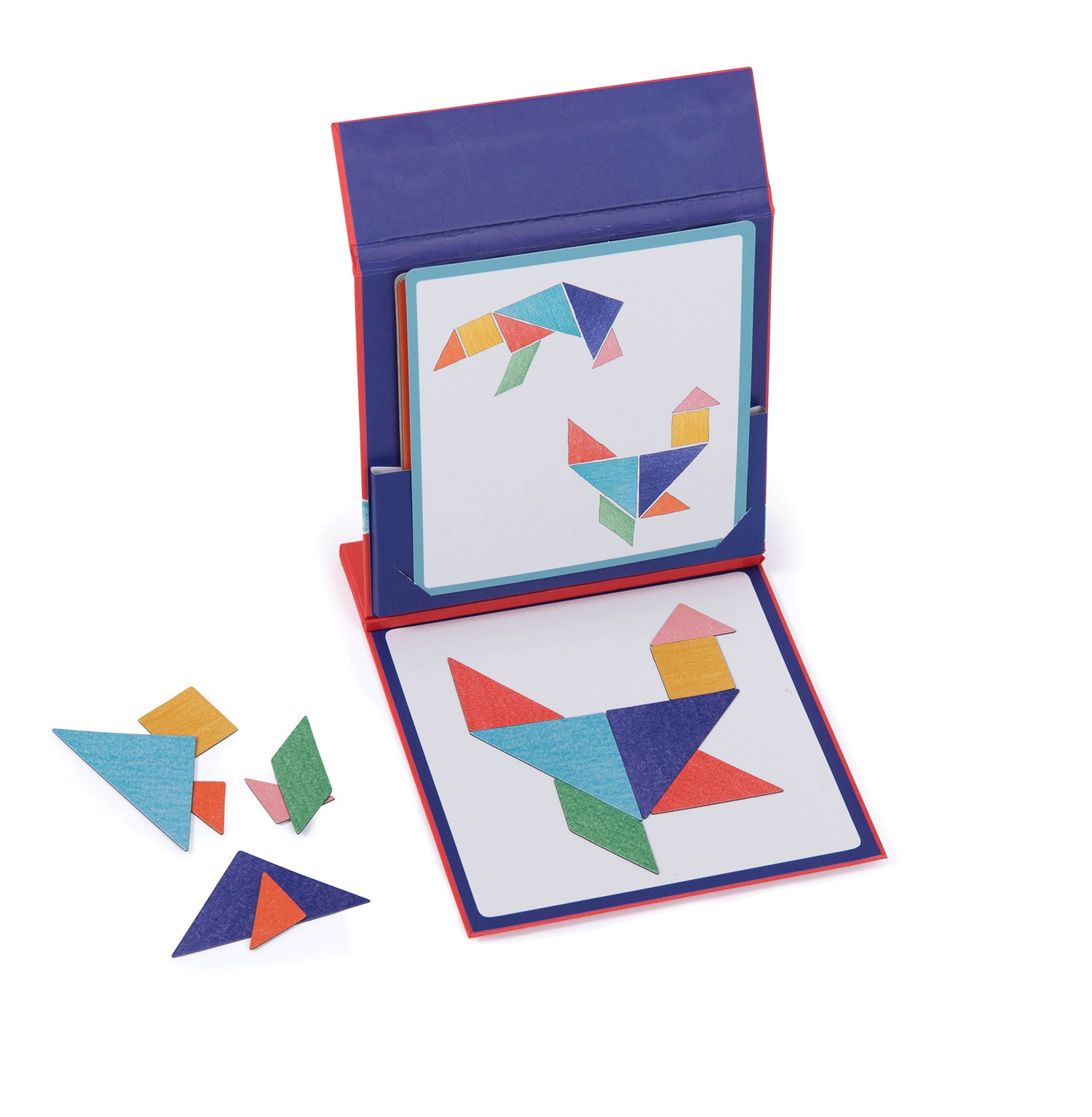 Moulin Roty Mercredi tangram magnetico viaggio