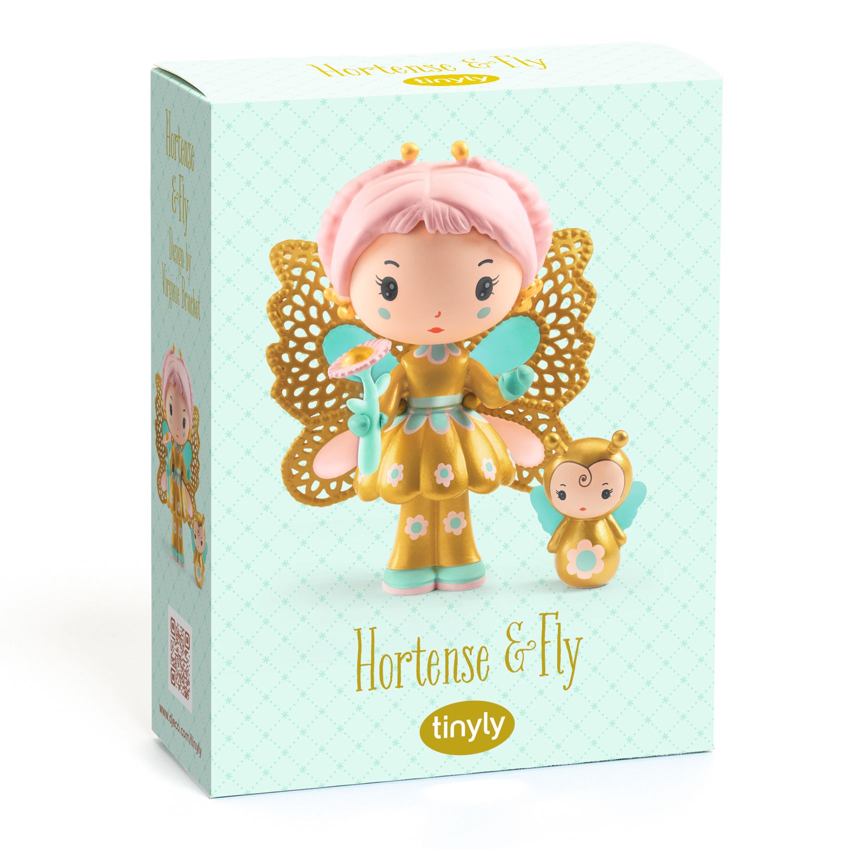 Djeco Tinyly Hortense & Fly figura vinile 7,5 cm