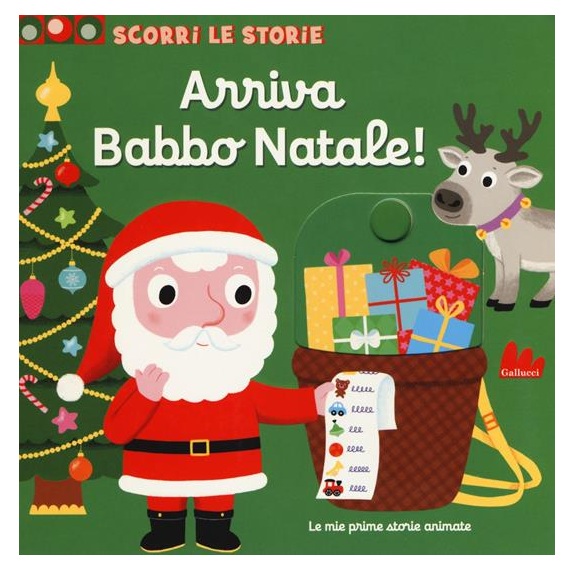 Gallucci Arriva Babbo Natale Libro Scorri e Gioca