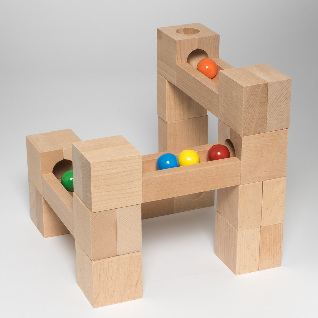 Kaden Ponte 10 Pista Biglie legno set ponti