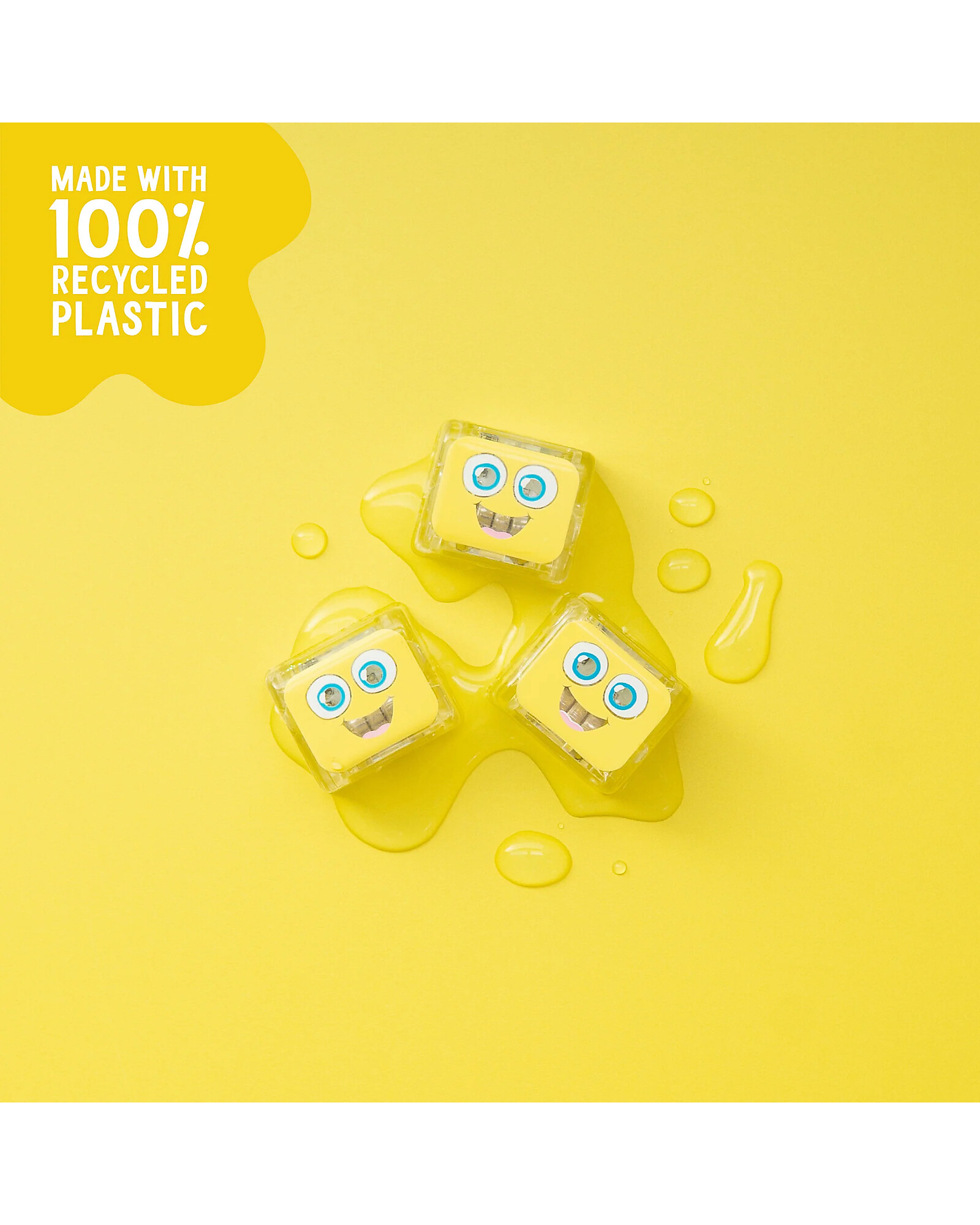 Glo Pals Alex Yellow cubi luminosi bagnetto set 4 pezzi