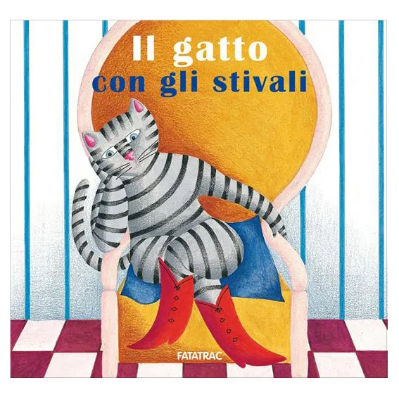 Fatatrac Gatto con gli Stivali Libro Puzzle Carte in Tavola