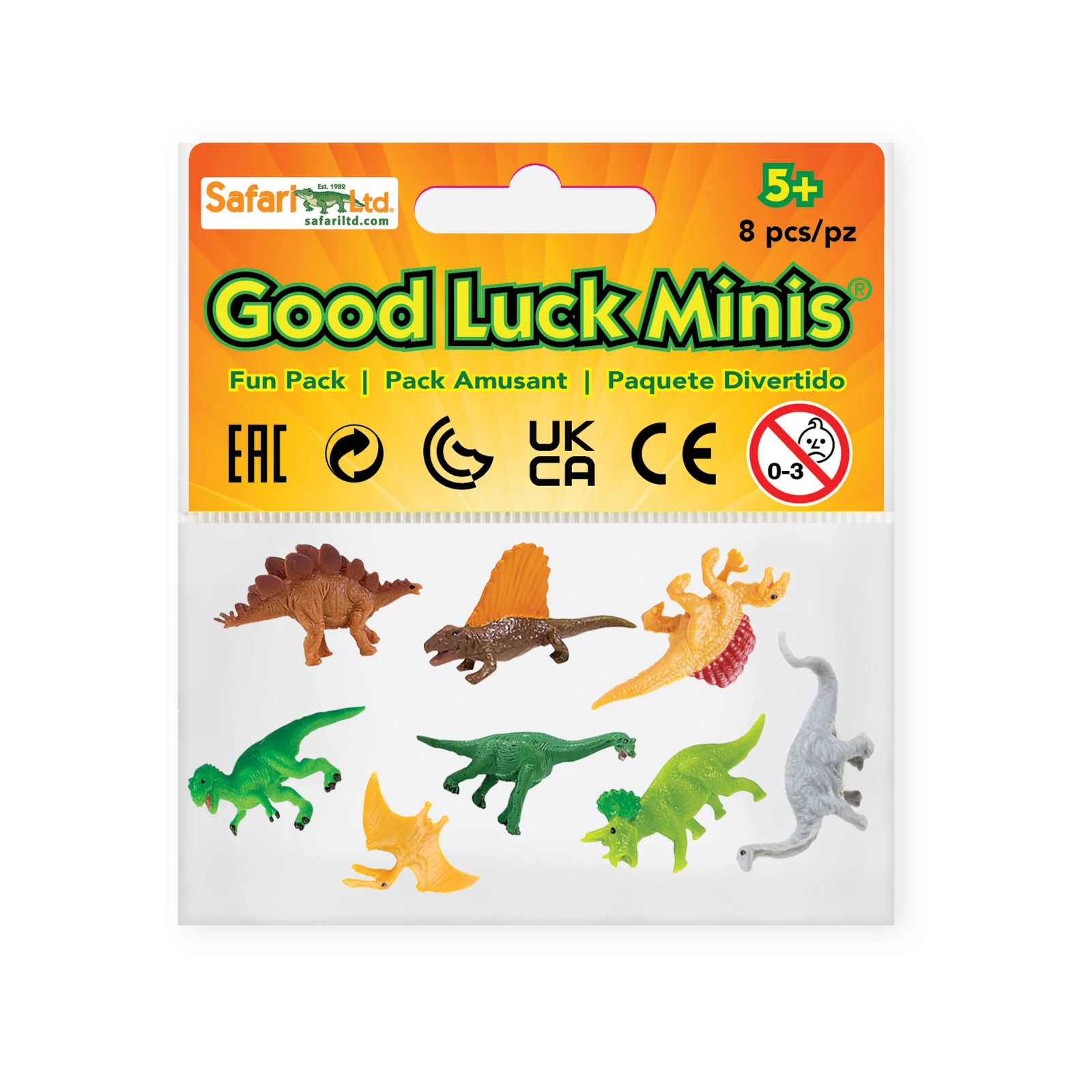 Safari Ltd Good Luck Minis Dino Safari 8 miniature