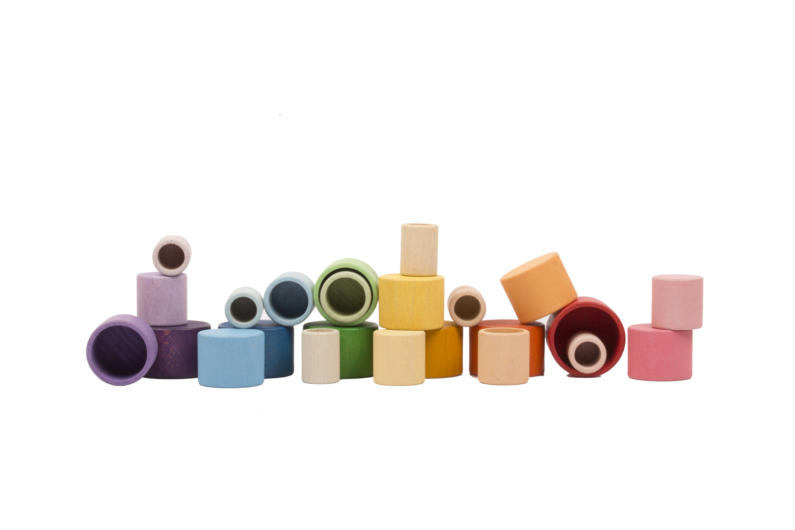 Grapat Rainbow Nest Bowls ciotole legno 24 pezzi