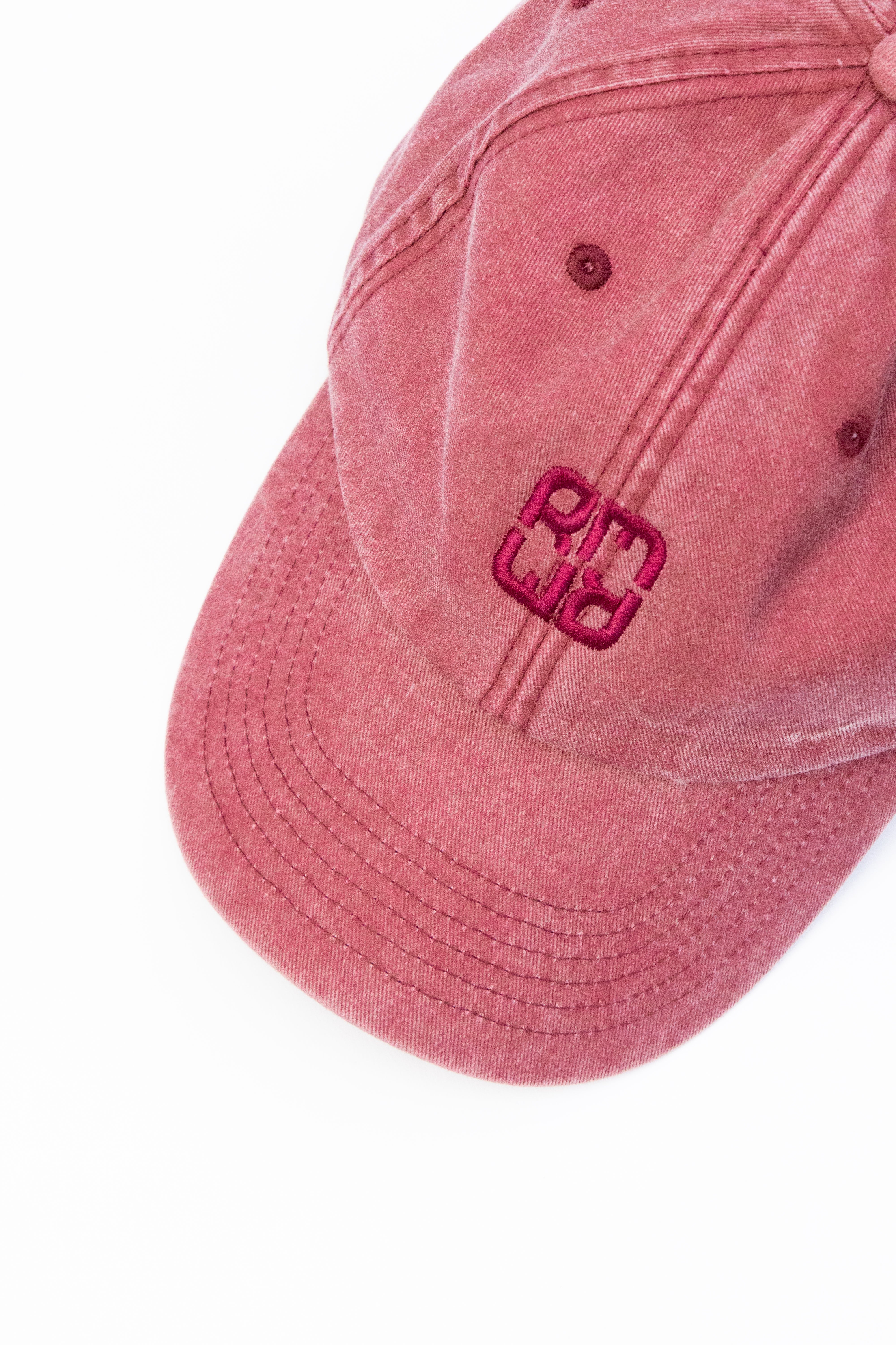 Ella and Rapha ER Icon cap uomo vinaccia logo