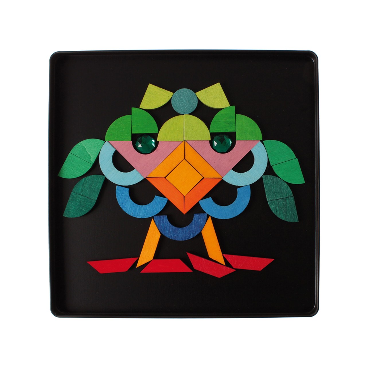 Grimm's Geometrie con Gemme puzzle magnetico legno