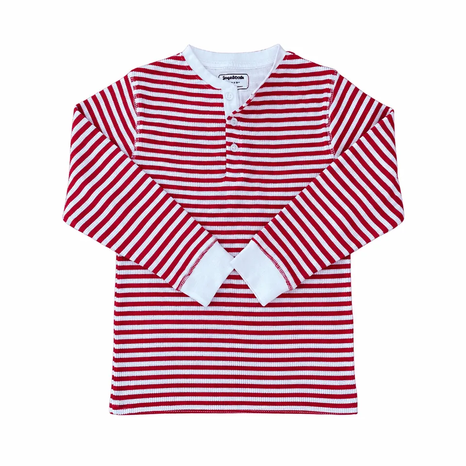 Slugs & Snails Candycane maglia bimbi 4-5 anni cotone waffle