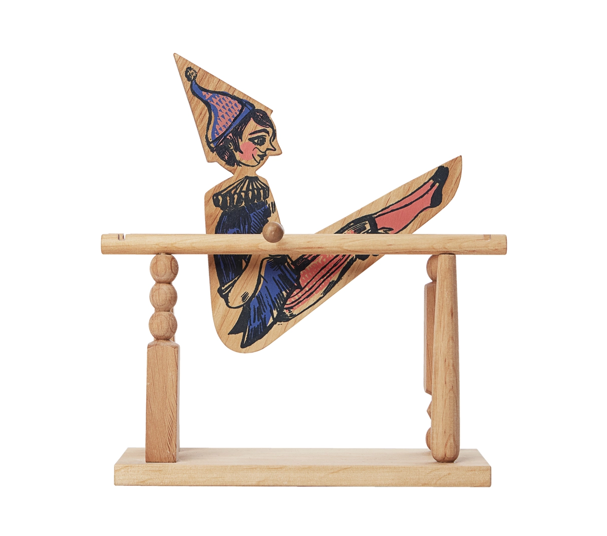 Wooden Story Acrobata Boy gioco equilibrio legno 17,5 cm