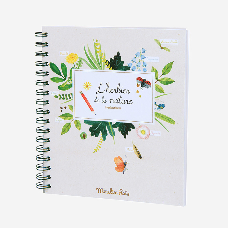 Moulin Roty Le Jardin Erbario Album 22,5 cm Carta