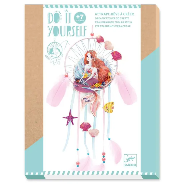 Djeco Do It Yourself Sirena kit acchiappasogni creativo