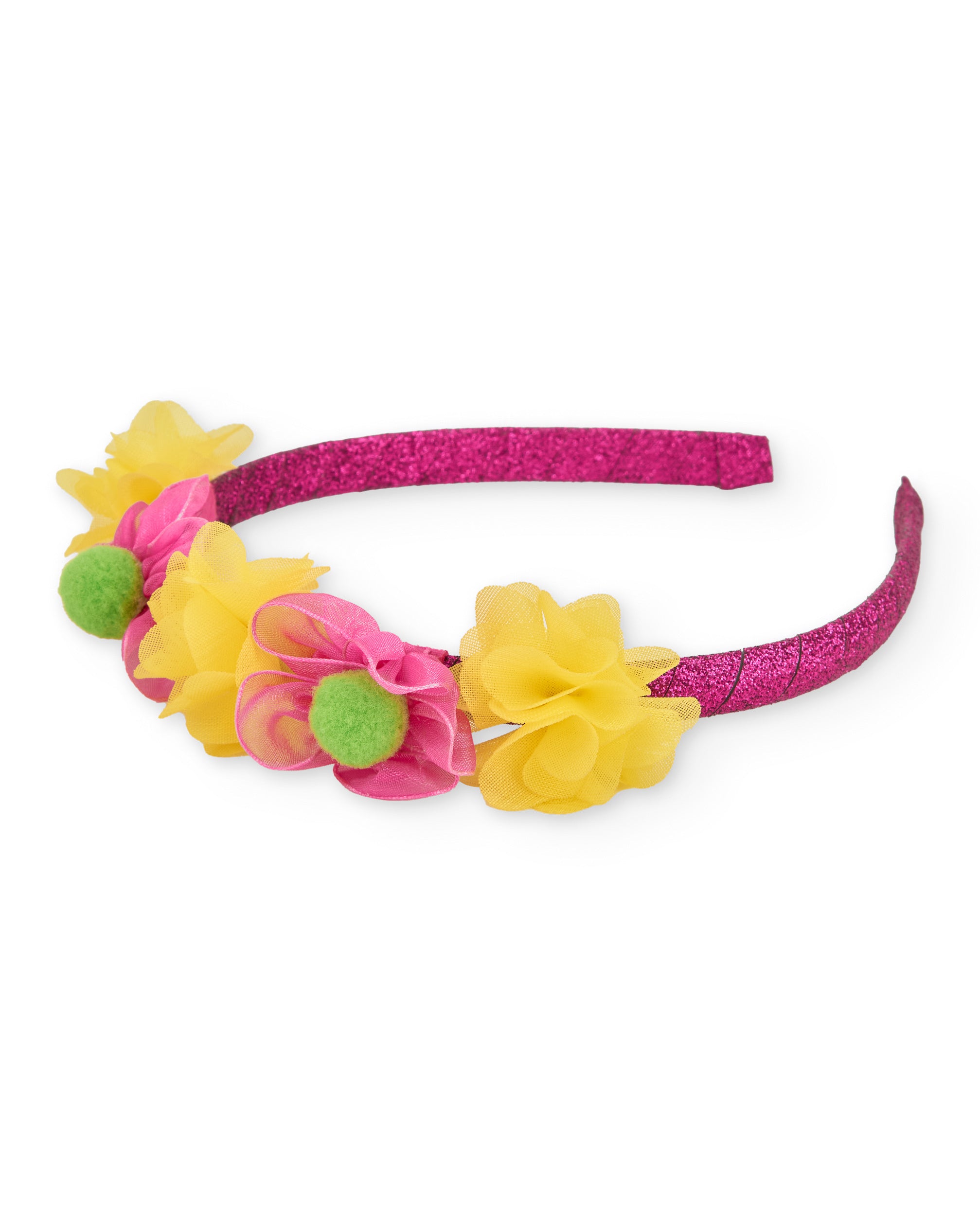 Tuc Tuc cerchietto bambina rosa con fiori