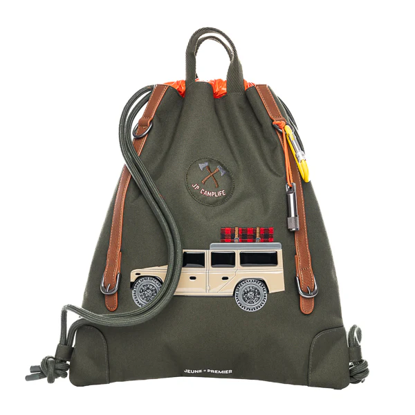 Jeune Premier Ergomaxx Camp Life set zaino 4 pezzi