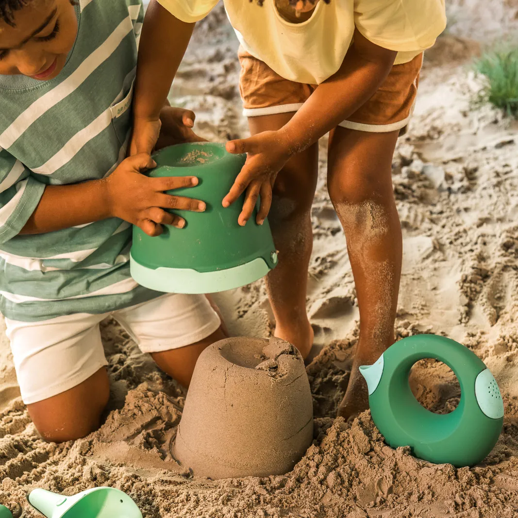 Quut Bucki secchiello spiaggia garden green senza BPA