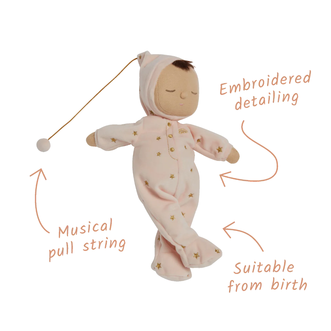 OlliElla Dozy Dinkums Lullaby Lyra Bambola Carillon 31 cm