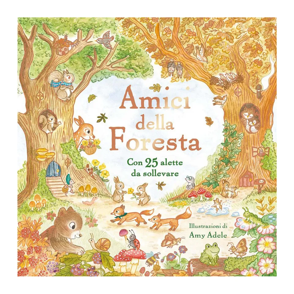 Emme Edizioni Amici della Foresta libro con alette