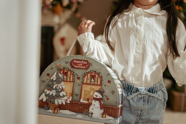Little Dutch Trenino Natale calendario avvento legno 24 pezzi