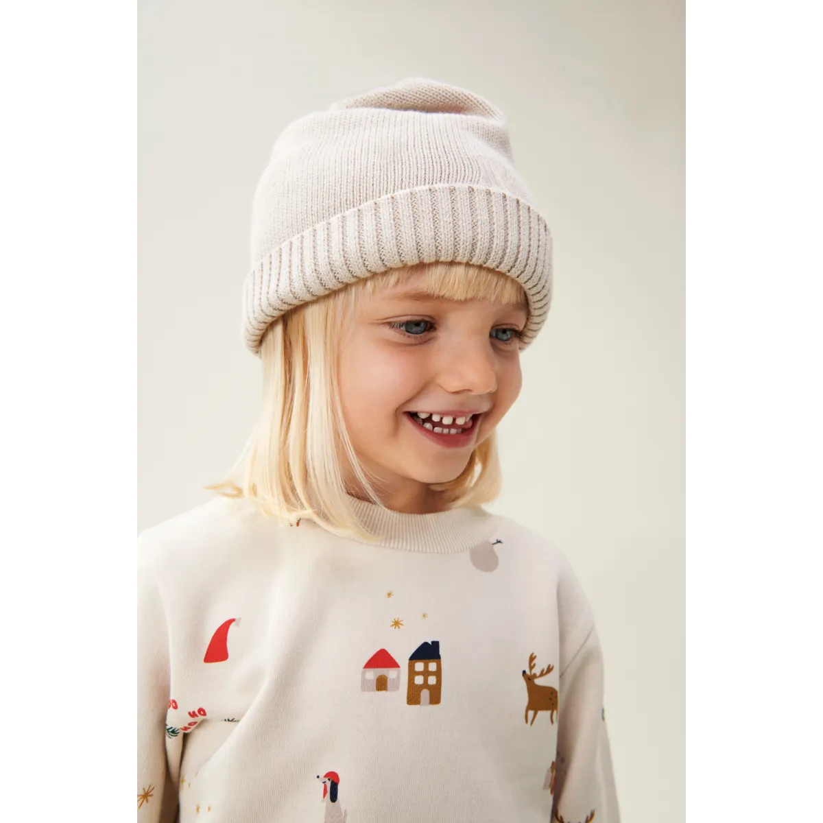 Liewood Thora Holiday Felpa Cotone Bio Bambini Natale