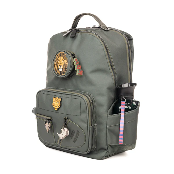 Jeune Premier Bobbie Big Five Khaki zaino scuola 20 l