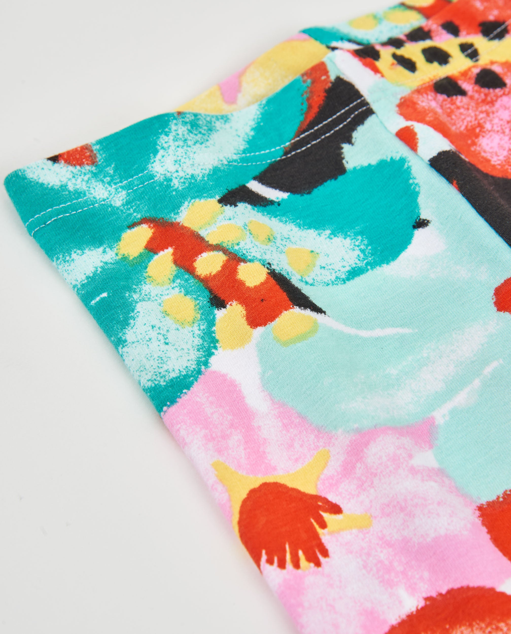Tuc Tuc leggings bambina multicolore fantasia floreale