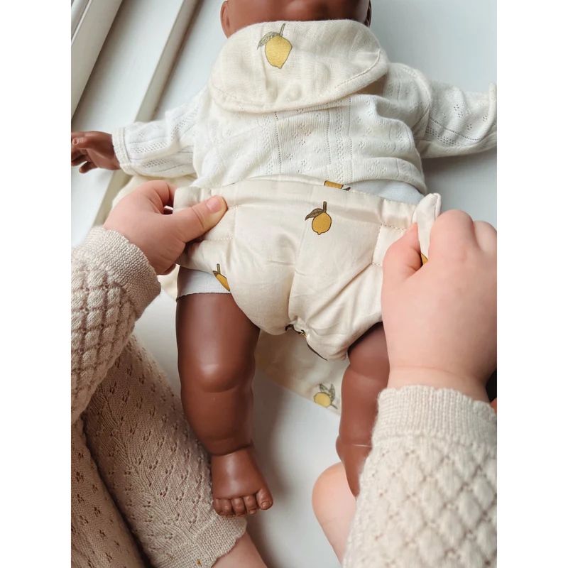 Konges Sløjd Cherry set cambio bambole cotone bio