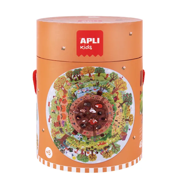 Apli Kids Biosfera 48 Pezzi puzzle rotondo 50 cm