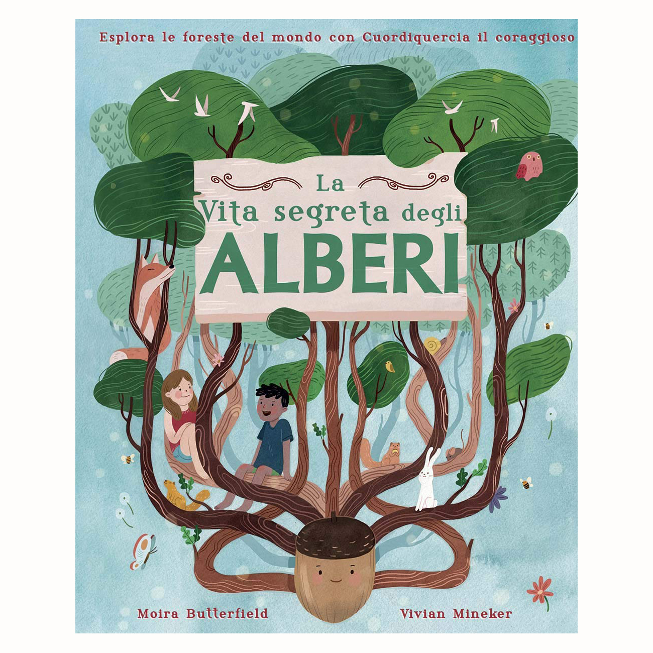 Ideeali La Vita Segreta degli Alberi Libro Bambini 7+