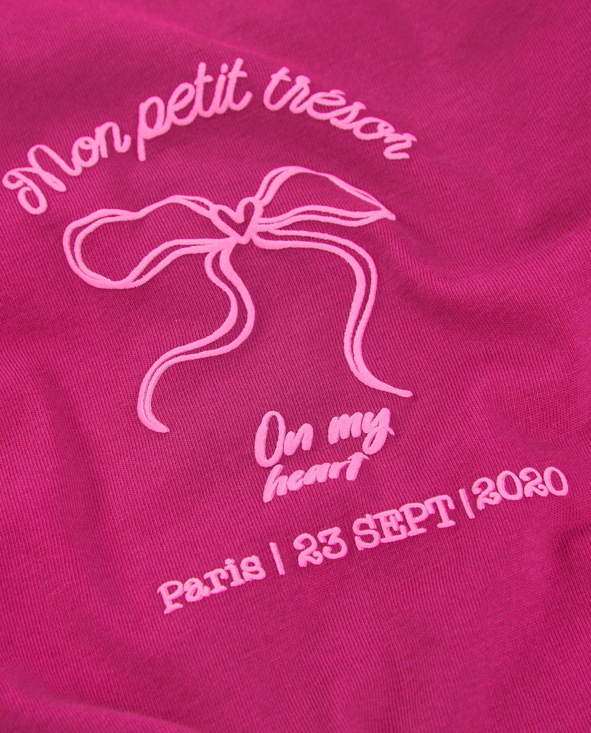 Tuc Tuc maglietta bambina maniche lunghe fucsia