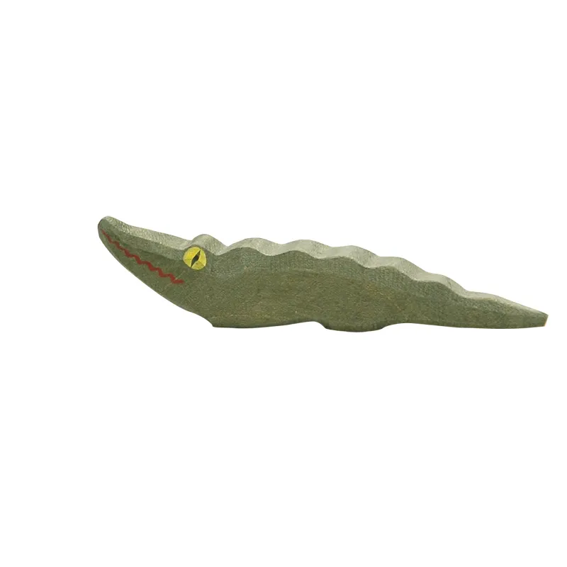 Ostheimer Coccodrillo piccolo figura legno 10 cm