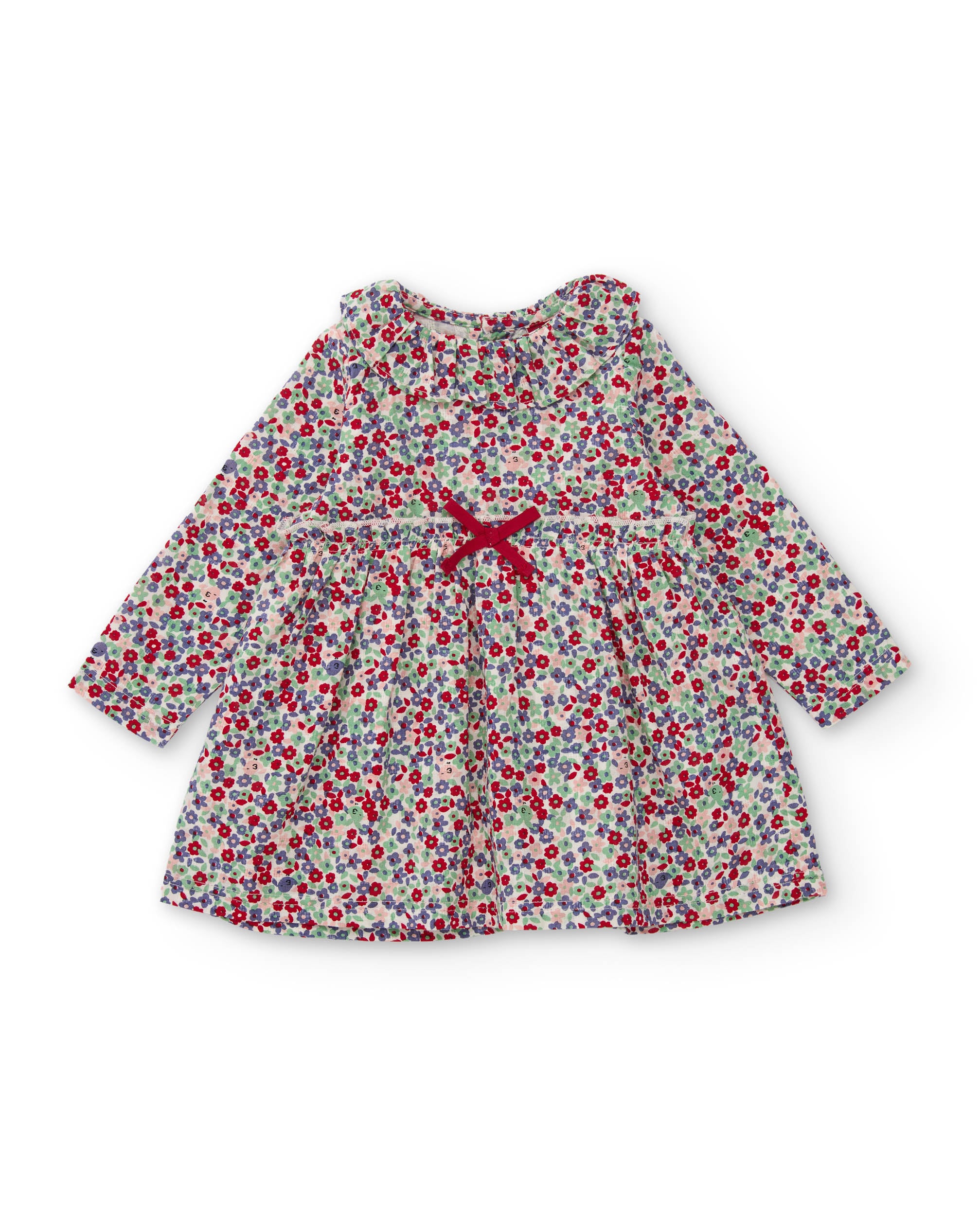 Tuc Tuc vestito neonata floreale manica lunga
