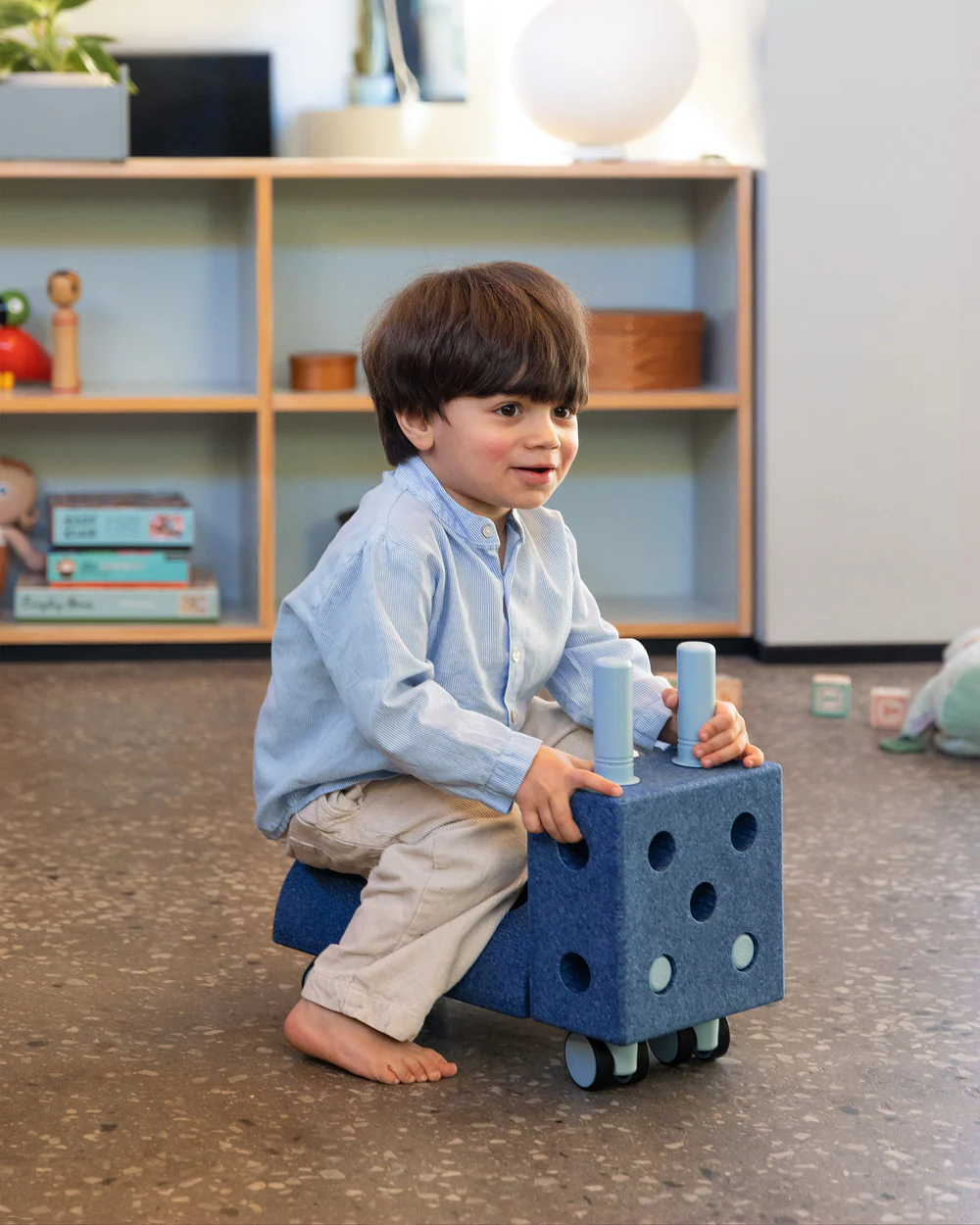 MODU Tiny Ride cavalcabile Blue-Sky 10 pezzi 360°