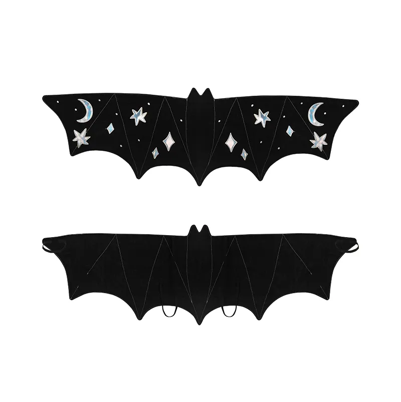 Party Deco Ali Pipistrello Costume Bambino 3-8 Anni