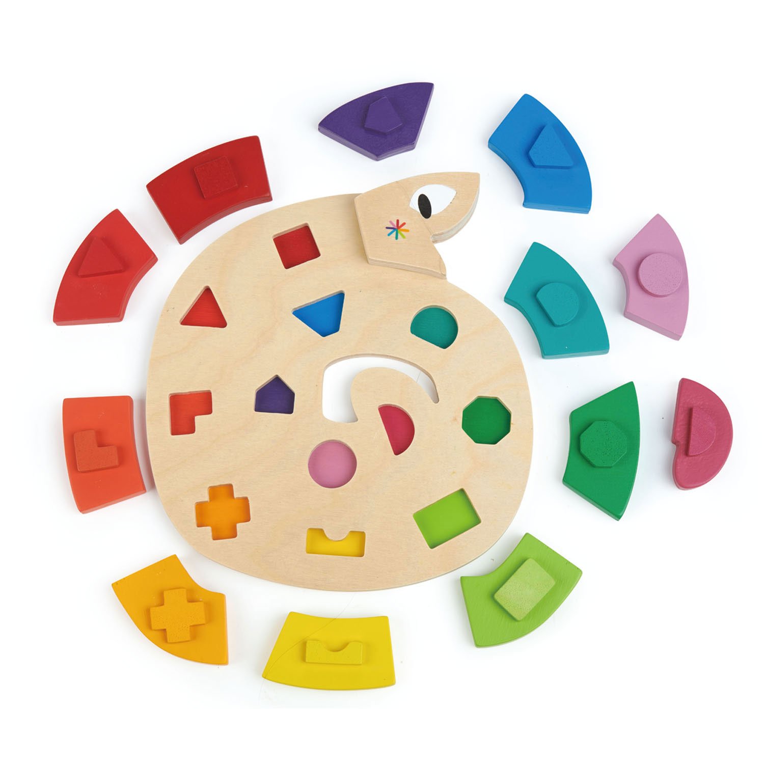 Tender Leaf Serpente puzzle legno forme e colori