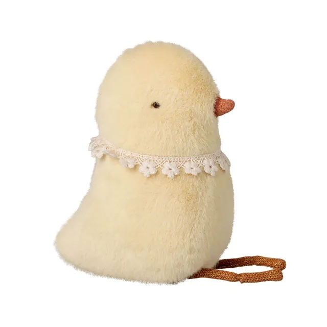 Maileg Pulcino peluche 17 cm con fiocco morbido