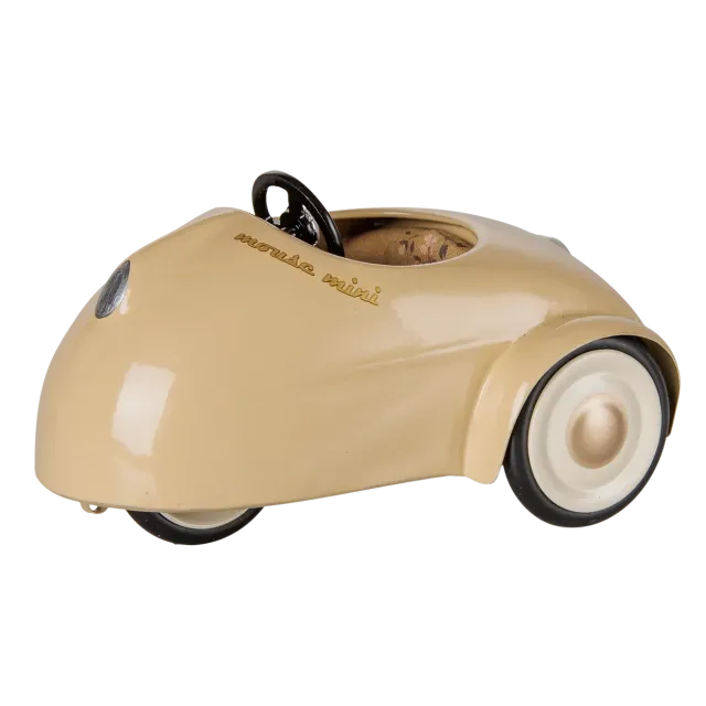Maileg Macchina per Topi con Cordino Beige Macchinina Metallo