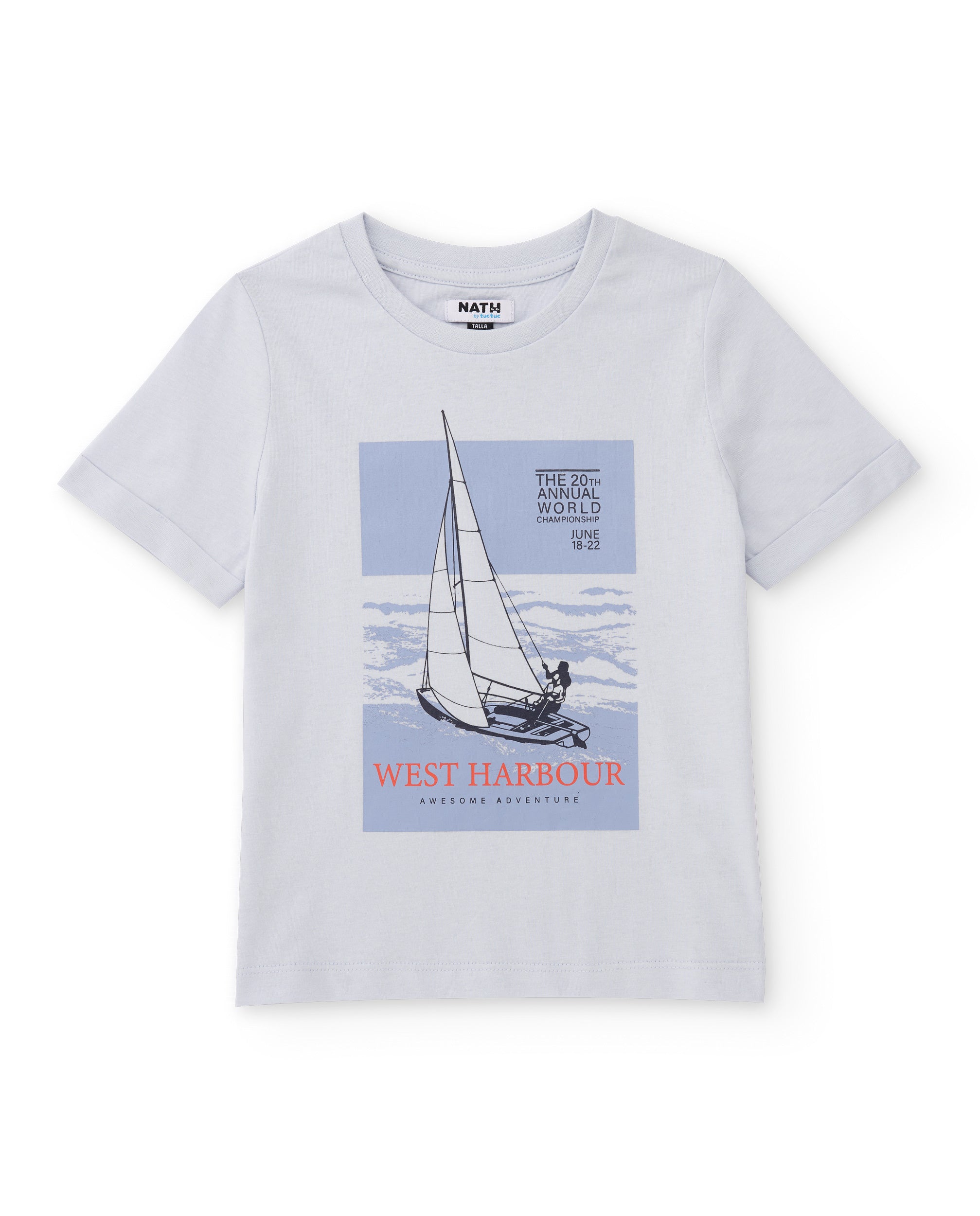 Tuc Tuc completo bimbo azzurro maglia bermuda